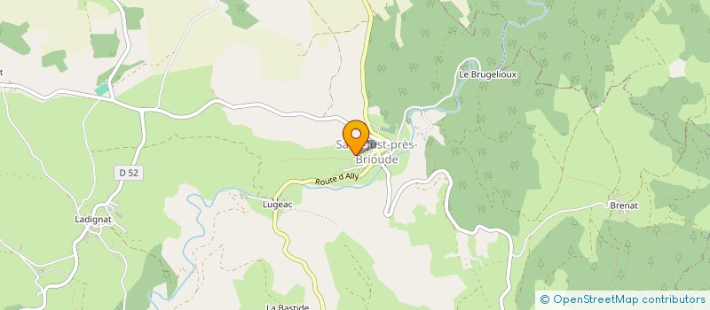 localisation de l'entreprise SCI HADEL à SAINT-BEAUZIRE