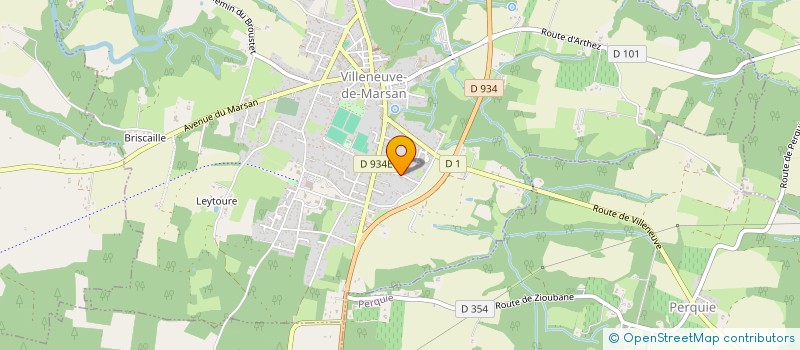 localisation de l'entreprise SCI HADES à VILLENEUVE-DE-MARSAN