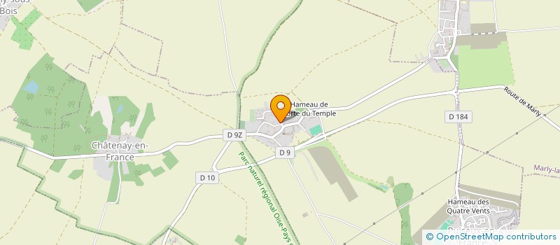 localisation de l'entreprise SCI HADIMOK  PUISEUX-EN-FRANCE