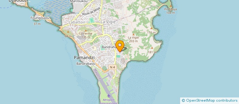 localisation de l'entreprise SCI HADIRA à PAMANDZI