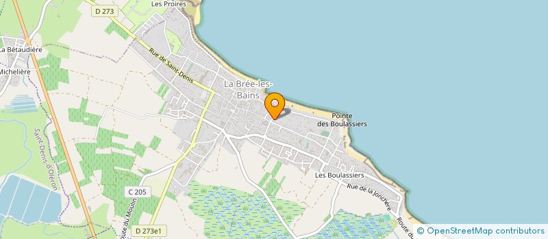 localisation de l'entreprise SCI HADIXIA  LA BREE-LES-BAINS