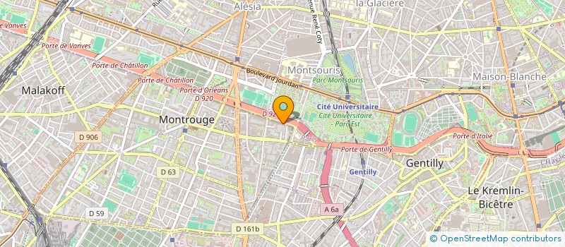 localisation de l'entreprise SCI HADJ-ARAB à SAINT-OUEN-SUR-SEINE
