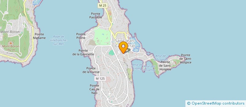localisation de l'entreprise SCI HADLEY WOOD à SAINT-JEAN-CAP-FERRAT