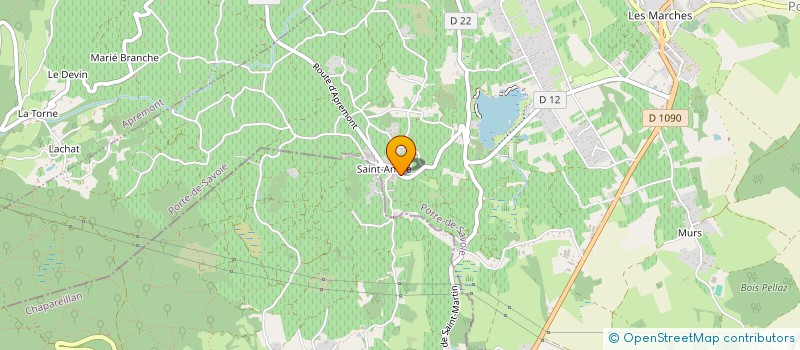 localisation de l'entreprise SCI HADORA  PORTE-DE-SAVOIE