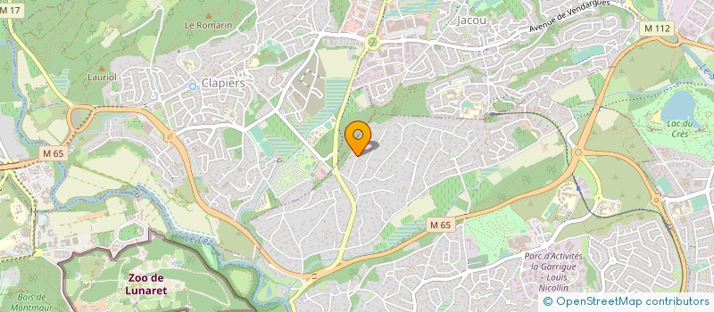 localisation de l'entreprise SCI HADRIEN  CASTELNAU-LE-LEZ