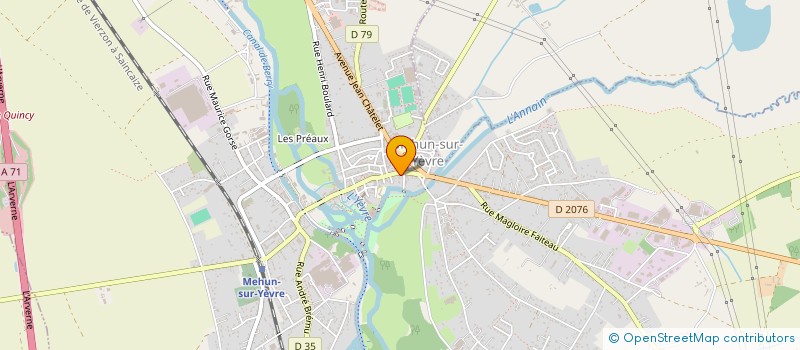 localisation de l'entreprise SCI HAELEWYN HAPARD  MEHUN-SUR-YEVRE