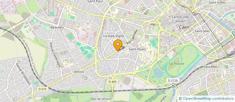 localisation de l'entreprise SCI HAEMSY à CAEN