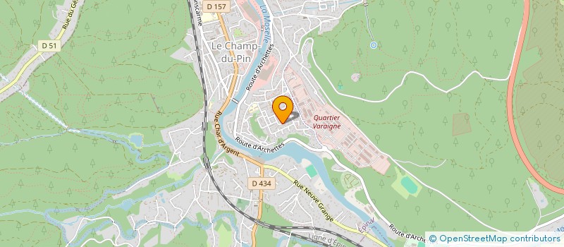 localisation de l'entreprise SCI HAEUSSLER HOUILLON à EPINAL
