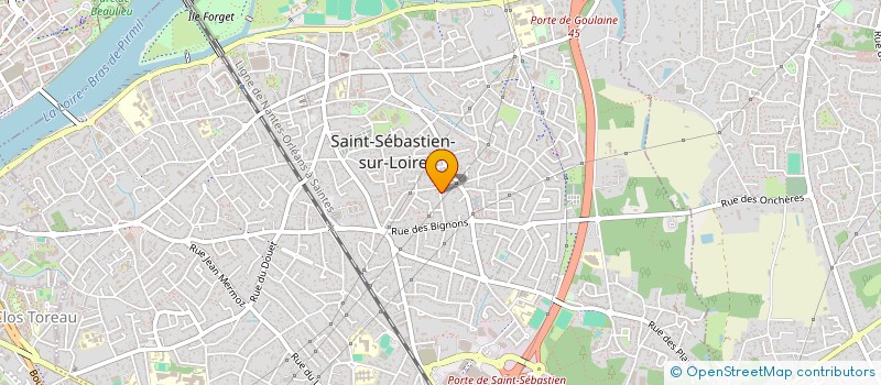 localisation de l'entreprise SCI HAFFREINGUE à SAINT-SEBASTIEN-SUR-LOIRE