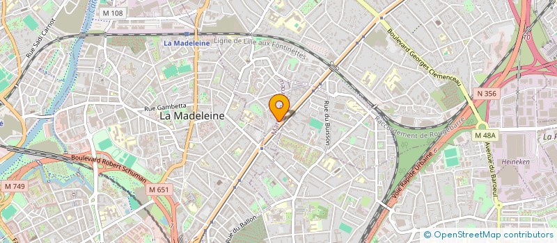 localisation de l'entreprise SCI HAFIMMO à MARCQ-EN-BARŒUL