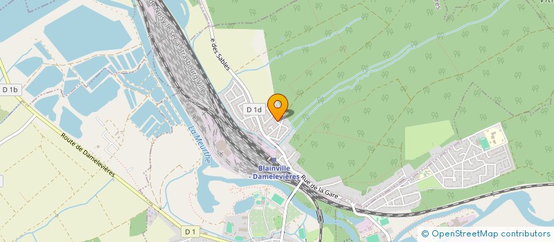 localisation de l'entreprise SCI HAFOR  BARBONVILLE