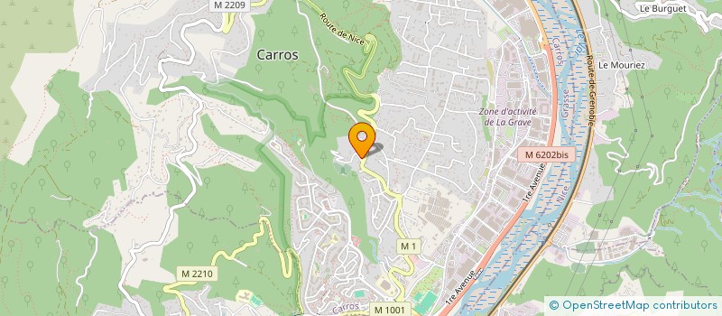 localisation de l'entreprise SCI HAG à CARROS