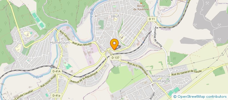 localisation de l'entreprise SCI HAG PLUS  JUF