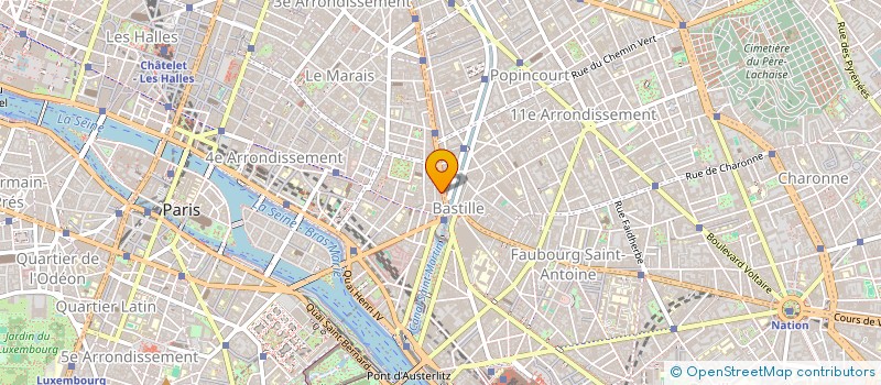 localisation de l'entreprise SCI HAGARON  PARIS