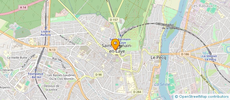 localisation de l'entreprise SCI HAGILOU  SAINT-GERMAIN-EN-LAYE