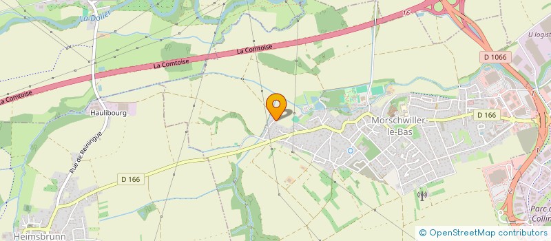 localisation de l'entreprise SCI HAGOTT  MORSCHWILLER-LE-BAS