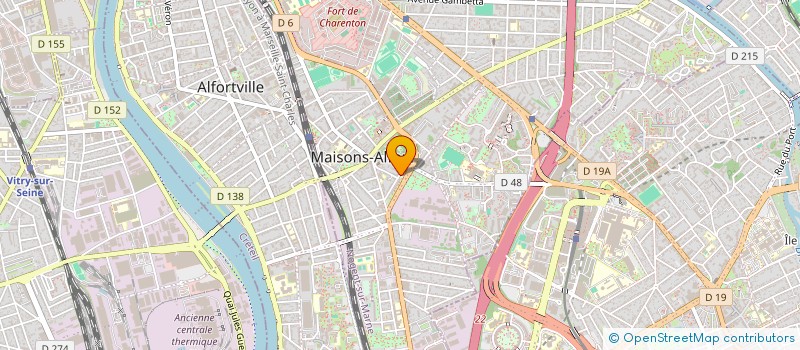localisation de l'entreprise SCI HAGRENIDUPE à MAISONS-ALFORT