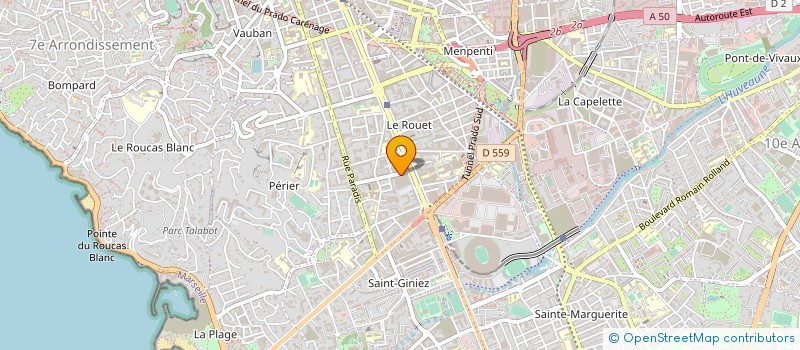 localisation de l'entreprise SCI HAHAHEL à MARSEILLE