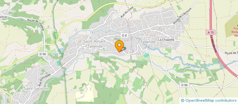 localisation de l'entreprise SCI HAICHAU  SAINT-AMANT-TALLENDE