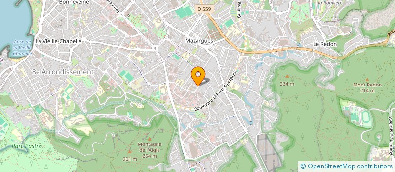localisation de l'entreprise SCI HAIFA  MARSEILLE 9EME