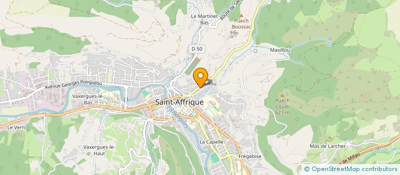 localisation de l'entreprise SCI HAILEY-BETTY  SAINT-AFFRIQUE