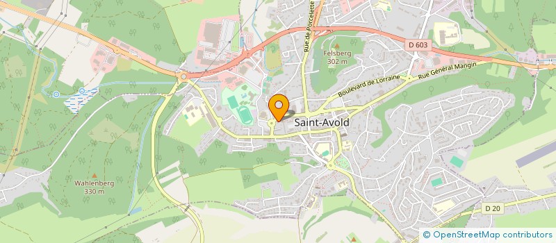 localisation de l'entreprise SCI HAIM  STRASBOURG