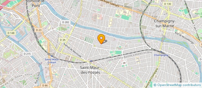 localisation de l'entreprise SCI HAIM à SAINT-MAUR-DES-FOSSES