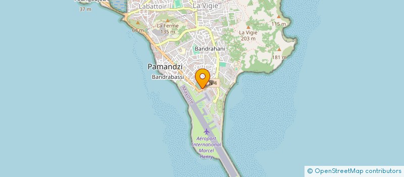 localisation de l'entreprise SCI HAIRAT à PAMANDZI