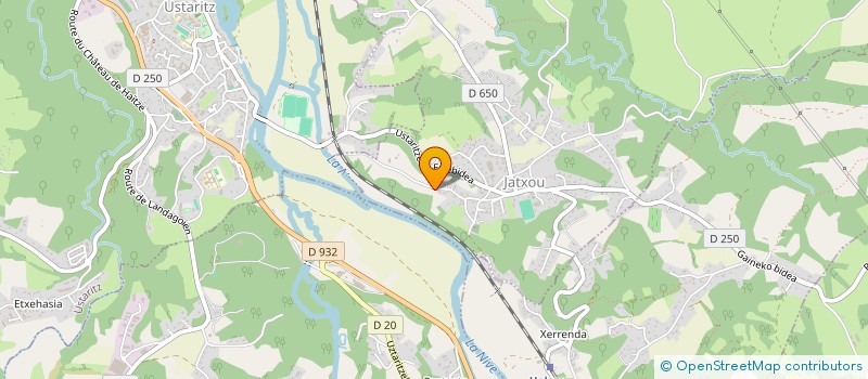 localisation de l'entreprise SCI HAIZE  USTARITZ