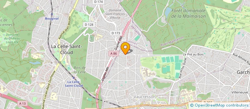localisation de l'entreprise SCI HAIZE EGOA à VAUCRESSON