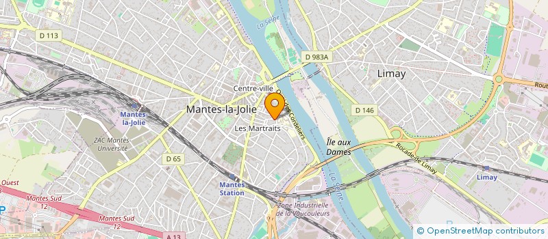 localisation de l'entreprise SCI HAJA  MANTES-LA-JOLIE