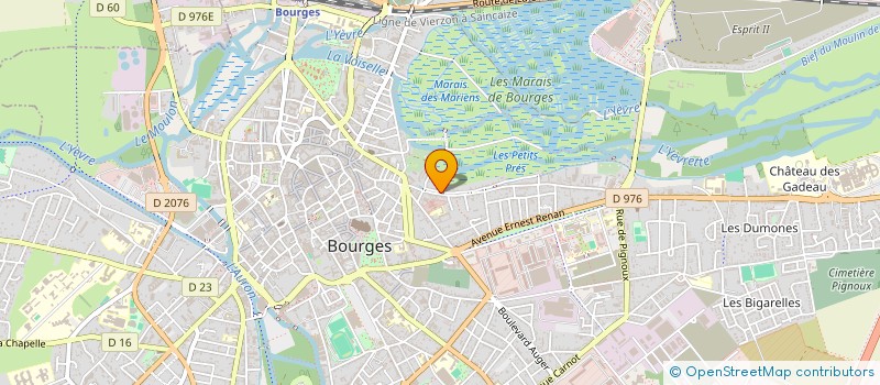 localisation de l'entreprise SCI HAJELOH  BOURGES