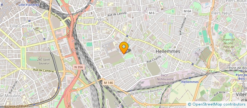 localisation de l'entreprise SCI HAJJAR à LILLE