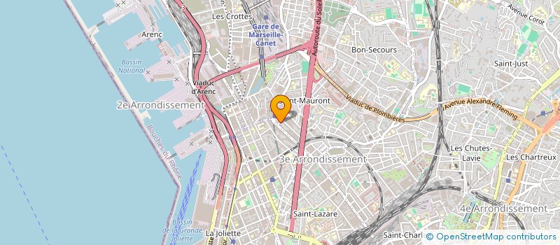 localisation de l'entreprise SCI HAKEM à MARSEILLE