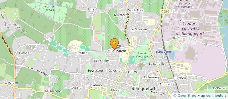 localisation de l'entreprise SCI HAKIM à BLANQUEFORT