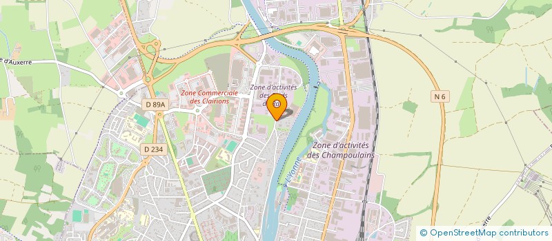 localisation de l'entreprise SCI HAKIM MOULLA à AUXERRE