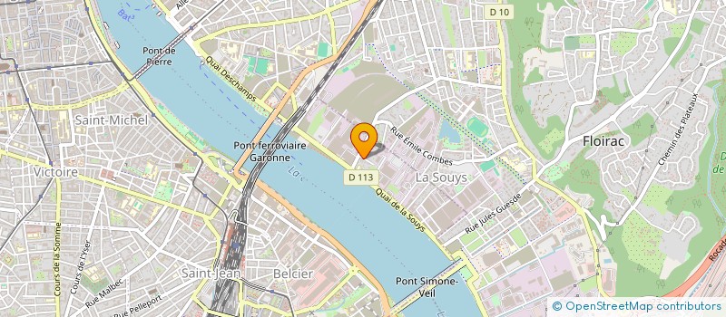 localisation de l'entreprise SCI HAKIMI & ASSOCIES  BORDEAUX