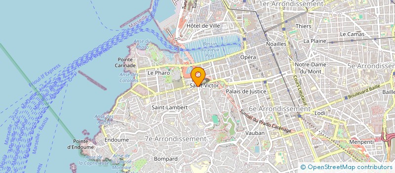 localisation de l'entreprise SCI HAKINORA à MARSEILLE