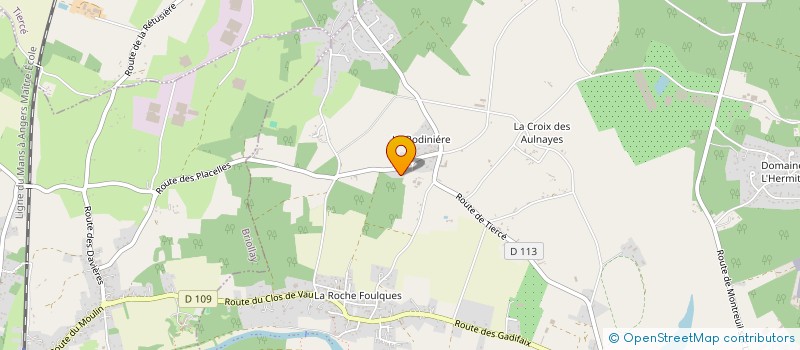 localisation de l'entreprise SCI HAKUNA  JARZE VILLAGES