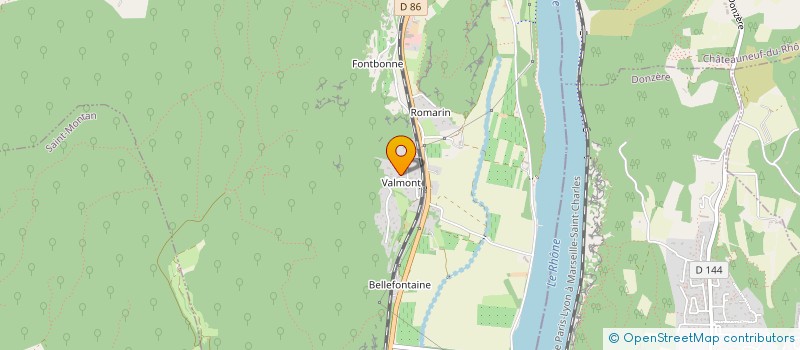 localisation de l'entreprise SCI HALATTE  VIVIERS