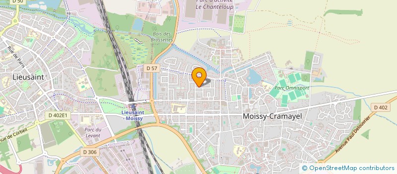 localisation de l'entreprise SCI HALISCELIK  MOISSY-CRAMAYEL