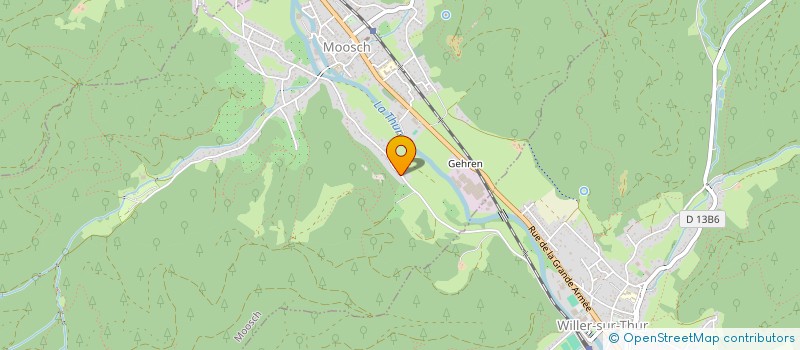 localisation de l'entreprise SCI HALLER  MOOSCH