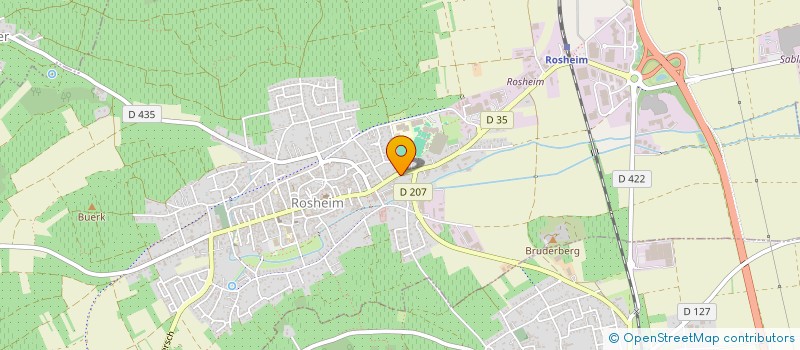 localisation de l'entreprise SCI HALLER-MEYER  ROSHEIM