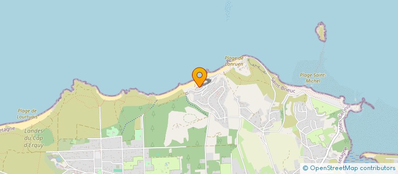 localisation de l'entreprise SCI HALLIER  ERQUY