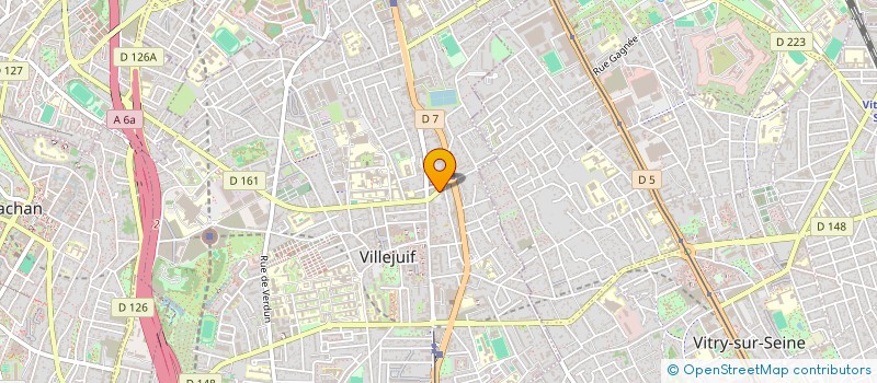 localisation de l'entreprise SCI HALLOT BHOSALE à VILLEJUIF