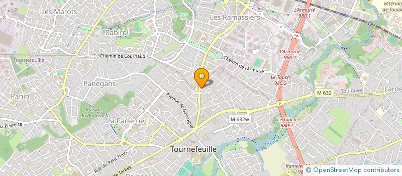 localisation de l'entreprise SCI HALMYS7  TOURNEFEUILLE