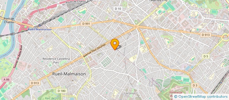 localisation de l'entreprise SCI HALOUPA à RUEIL-MALMAISON