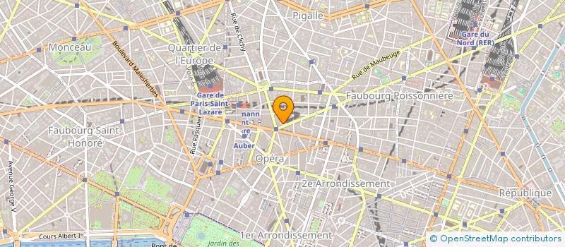 localisation de l'entreprise SCI HAMAD à PARIS