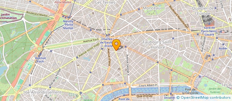 localisation de l'entreprise SCI HAMAD GROUP  PARIS