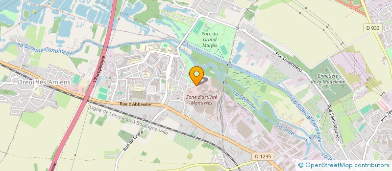 localisation de l'entreprise SCI HAMALIA à AMIENS